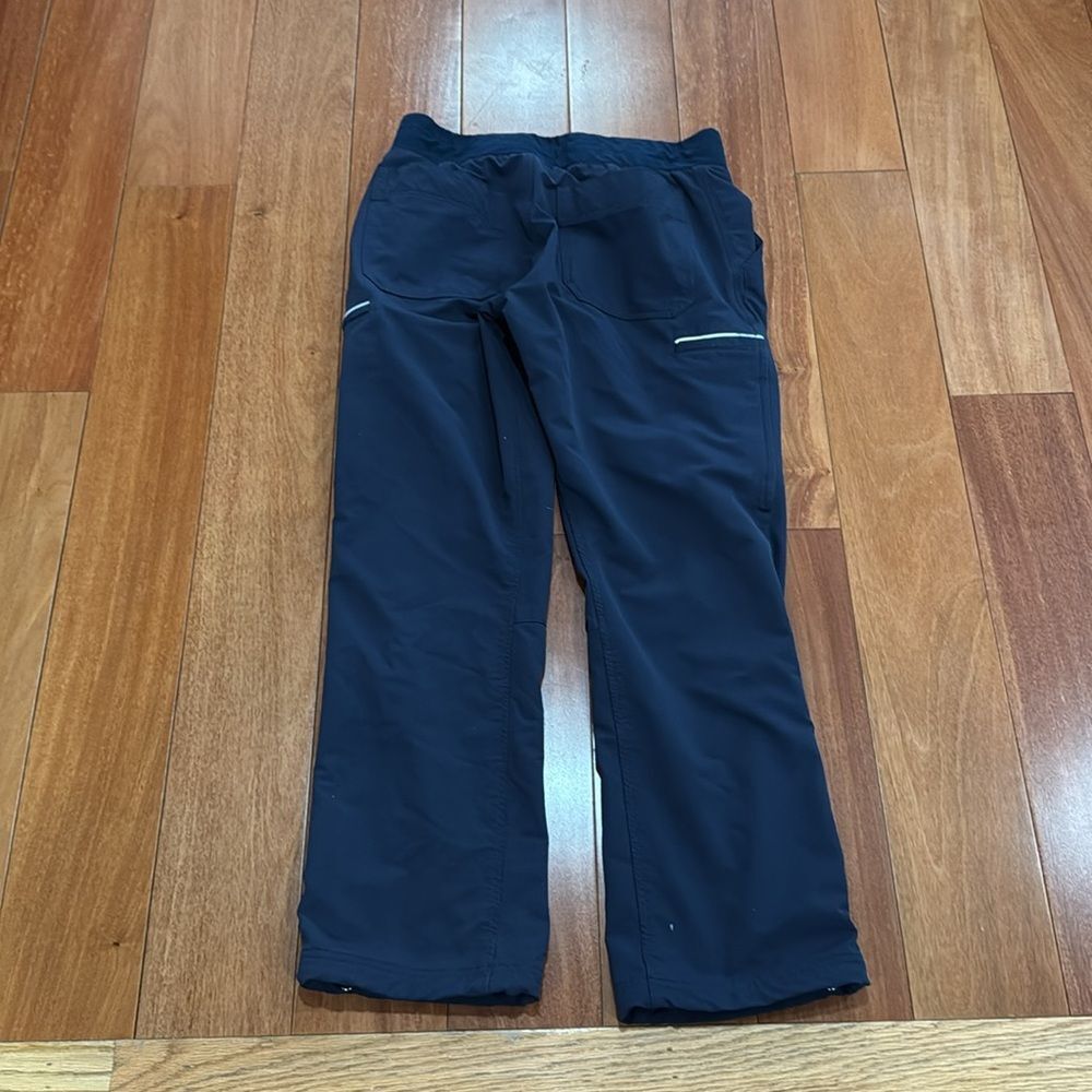 Duluth Trading Co Pants Womens Black Hills Hiking Water Repellent Pants Sz 8x29 - Picture 4 of 11